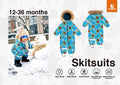Ski suits( 12-36 Months)