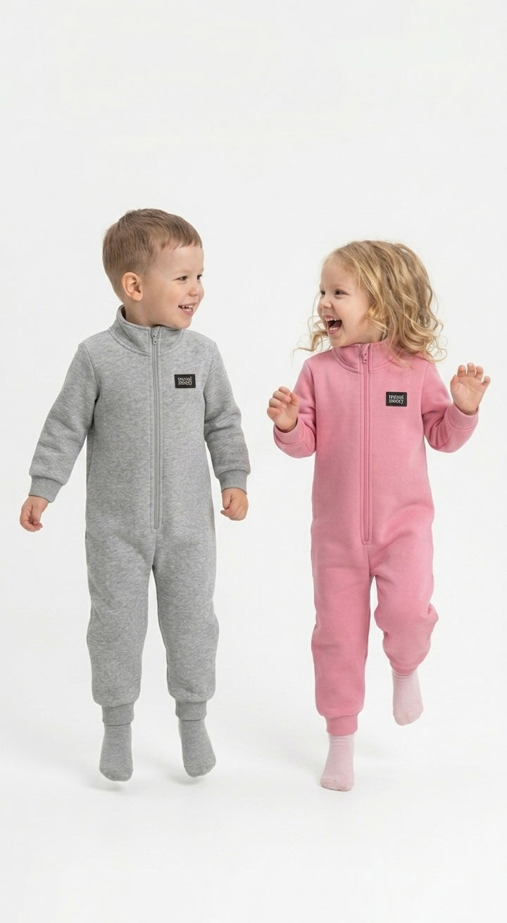 Children Fleece Jumpsuits 603001